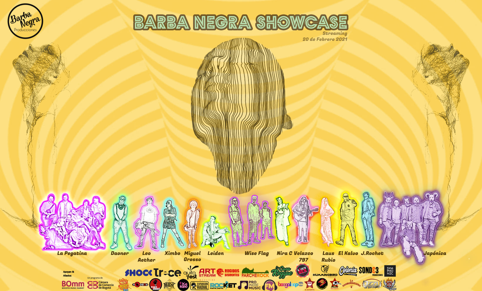 Barba Negra Producciones Showcase en Facebook Live