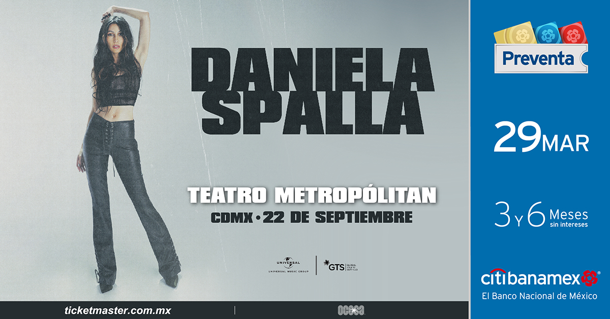 Daniela Spalla se presentará en el Metropólitan